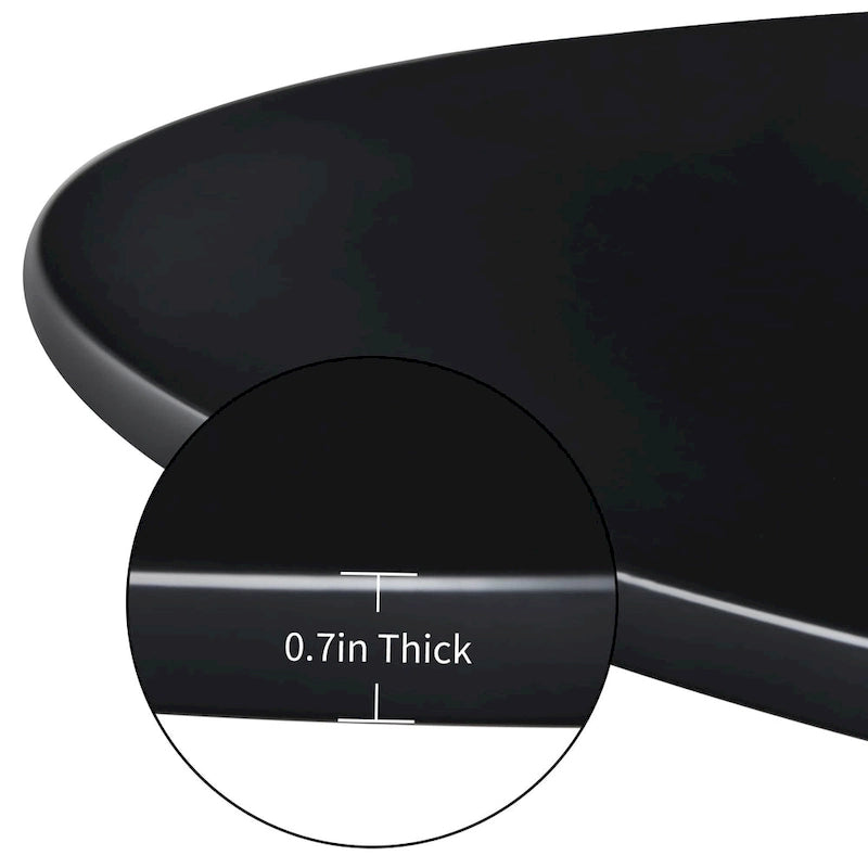 Table d'appoint ronde moderne de 31,5 cm - Non disponible