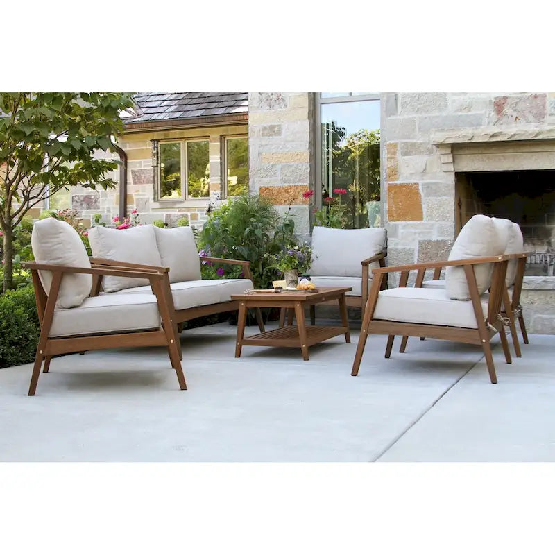 Eilaf 6 pc. Modern Eucalyptus Conversation Set
