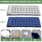 Lit de camp pliant DoCred avec matelas de 8,4 cm (3,3 pouces), capacité de charge de 300 kg (660 lb) - 752814