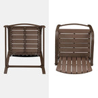 Tabourets de bar de patio Pellabant (lot de 2) - 64 cm (P) x 56 cm (L) x 122 cm (H)