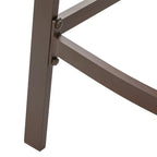 Tabourets de bar de patio Pellabant (lot de 2) - 64 cm (P) x 56 cm (L) x 122 cm (H)