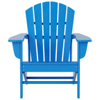 Fauteuil Adirondack d'extérieur écologique et résistant aux intempéries Polytrends Altura avec repose-pieds et table d'appoint (ensemble de conversation 5 pièces)