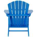 Fauteuil Adirondack d'extérieur écologique et résistant aux intempéries Polytrends Altura avec repose-pieds et table d'appoint (ensemble de conversation 5 pièces)