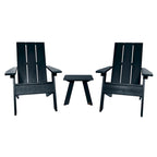 Ensemble de 3 chaises Adirondack et table d'appoint HIGHWOOD