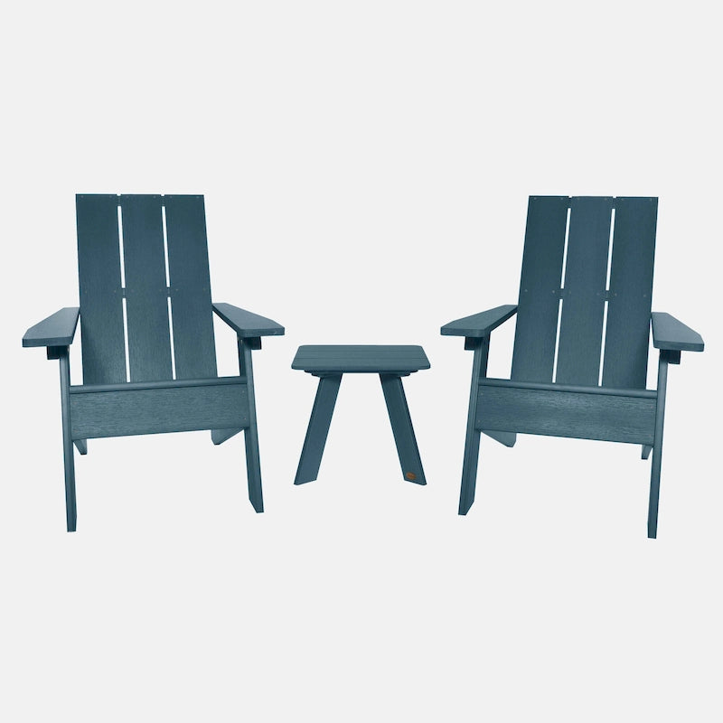 Ensemble de 3 chaises Adirondack et table d'appoint HIGHWOOD