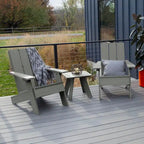 Ensemble de 3 chaises Adirondack et table d'appoint HIGHWOOD