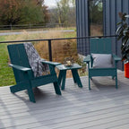 Ensemble de 3 chaises Adirondack et table d'appoint HIGHWOOD