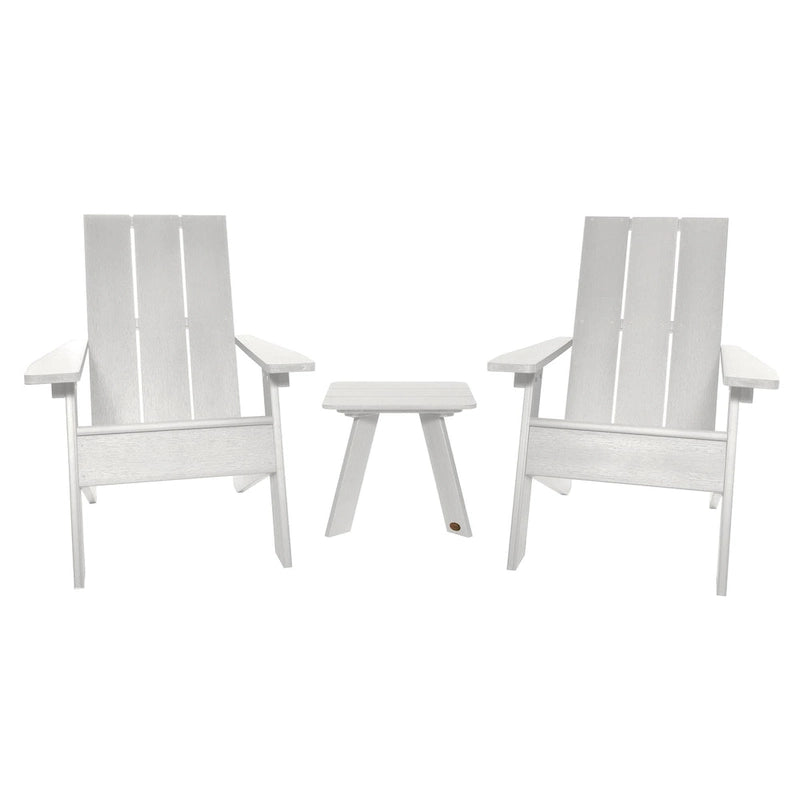 Ensemble de 3 chaises Adirondack et table d'appoint HIGHWOOD