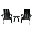Ensemble de 3 chaises Adirondack et table d'appoint HIGHWOOD