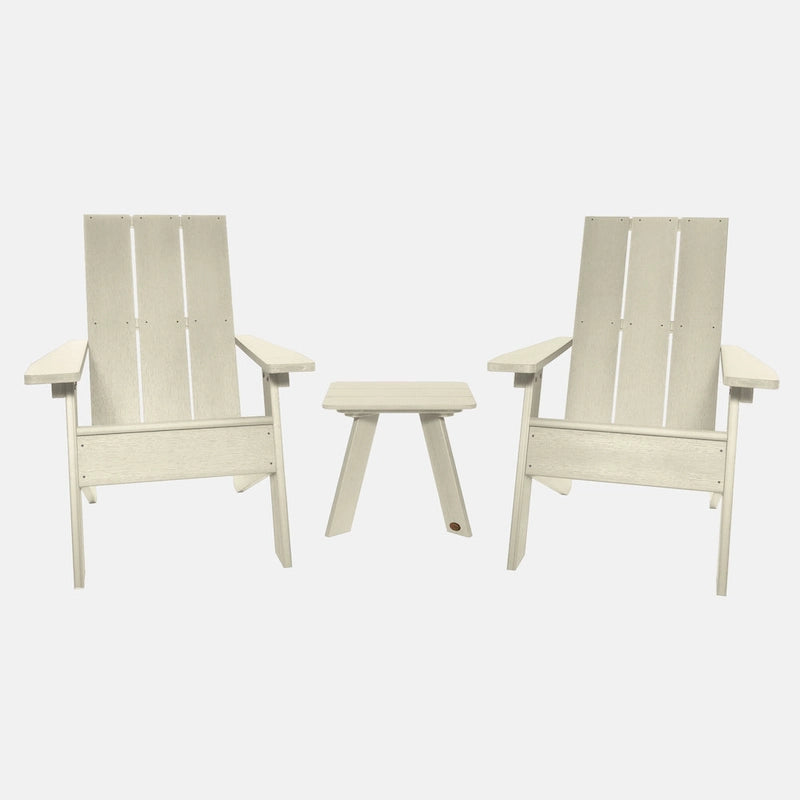 Ensemble de 3 chaises Adirondack et table d'appoint HIGHWOOD