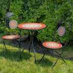 Ensembles bistro mosaïque - 23,5 x 23,5 x 29,75