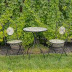Ensembles bistro mosaïque - 23,5 x 23,5 x 29,75