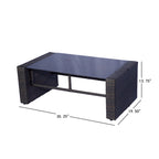 Ensemble de mobilier de patio extérieur Atlas 4 pièces avec coussins