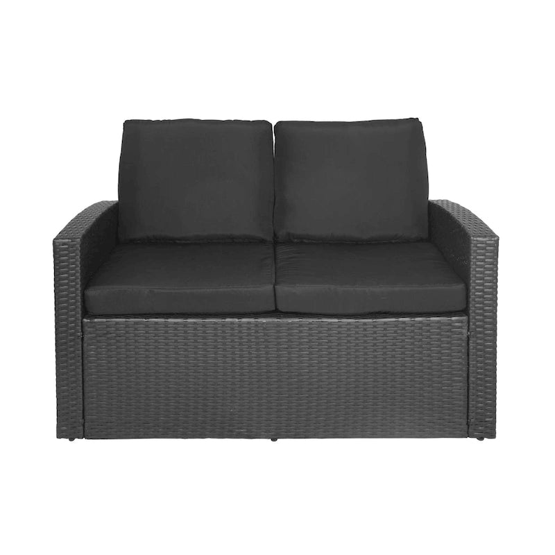 Ensemble de mobilier de patio extérieur Atlas 4 pièces avec coussins