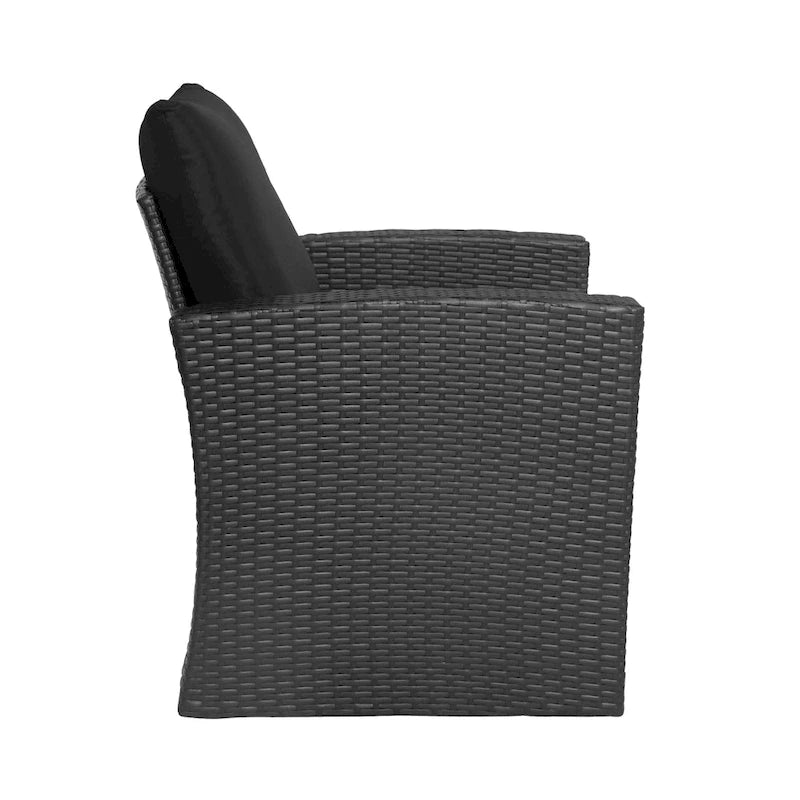 Ensemble de mobilier de patio extérieur Atlas 4 pièces avec coussins
