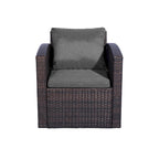 Ensemble de mobilier de patio extérieur Atlas 4 pièces avec coussins