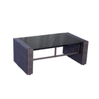Ensemble de mobilier de patio extérieur Atlas 4 pièces avec coussins