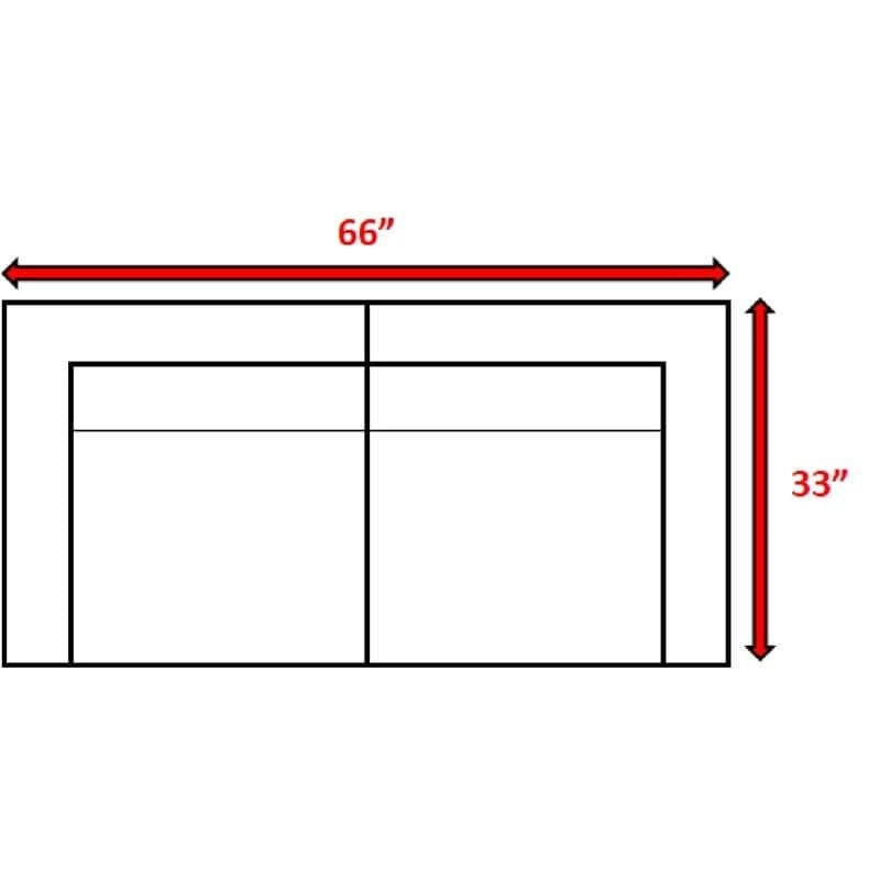 Canapé deux places LSI avec coussins, mobilier d'extérieur de qualité hôtelière, canapé de patio