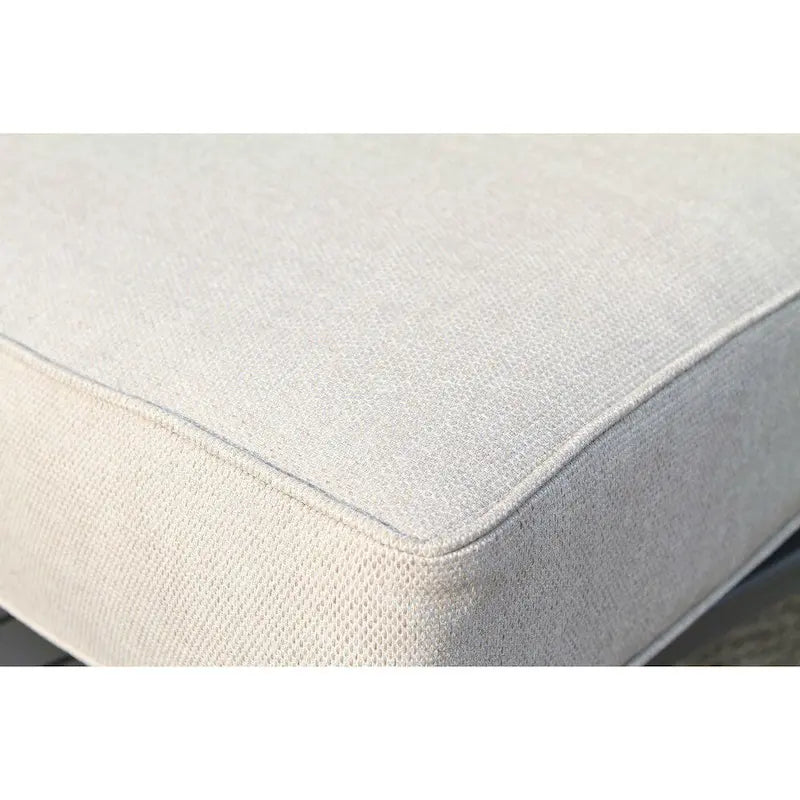 Canapé deux places LSI avec coussins, mobilier d'extérieur de qualité hôtelière, canapé de patio