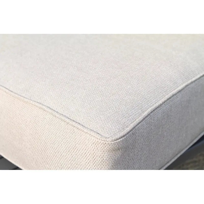 Canapé deux places LSI avec coussins, mobilier d'extérieur de qualité hôtelière, canapé de patio