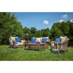 Table d'appoint Winston Cayman Seagrass Weave Heritage Brown
