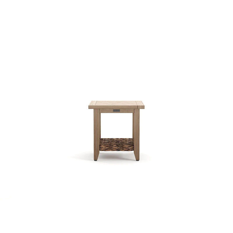 Table d'appoint Winston Cayman Seagrass Weave Heritage Brown