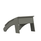 Pouf style Adirondack en résine polyuréthane pour intérieur/extérieur - 52 cm (P) x 50 cm (L) x 34 cm (H)
