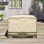 Housse carrée multi-usages à velcro Corvus Sirio 35 pour mobilier d'extérieur - 36,22 x 36,42 - 36,22 x 36,42