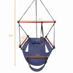 Fauteuils hamac suspendus Cacolet verts avec crochet en forme de S bien équipés