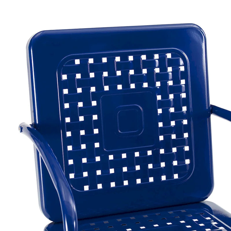 Ensemble de salle à manger d'extérieur en métal Crosley Bates 5 pièces - 101 x 101 x 35