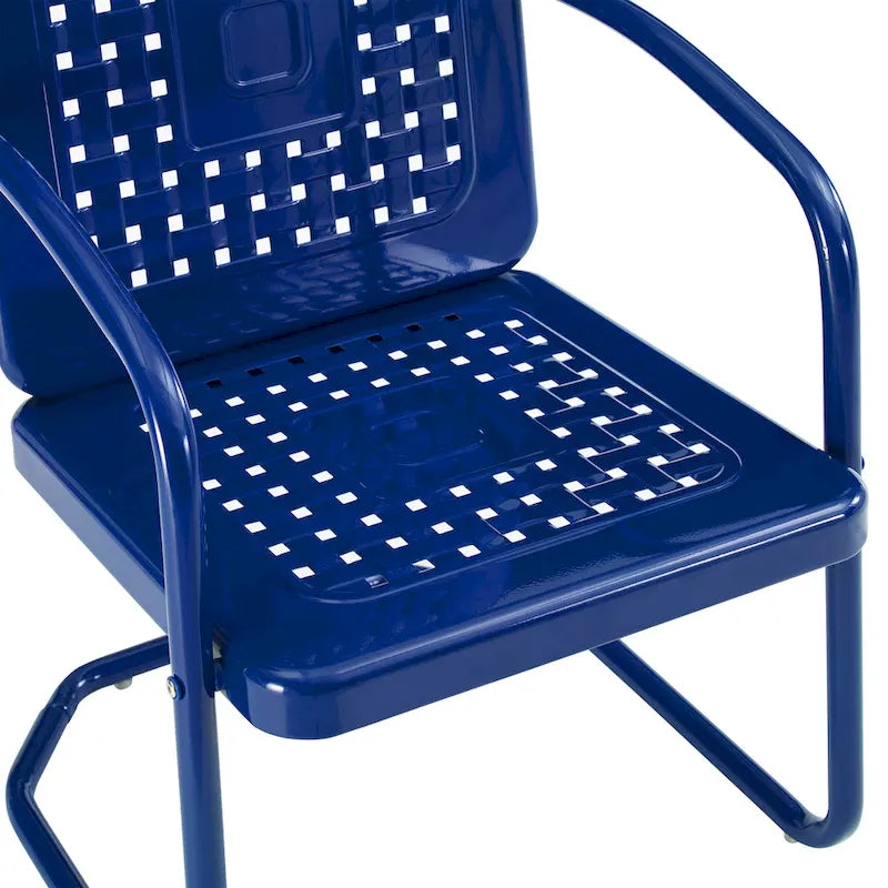 Ensemble de salle à manger d'extérieur en métal Crosley Bates 5 pièces - 101 x 101 x 35