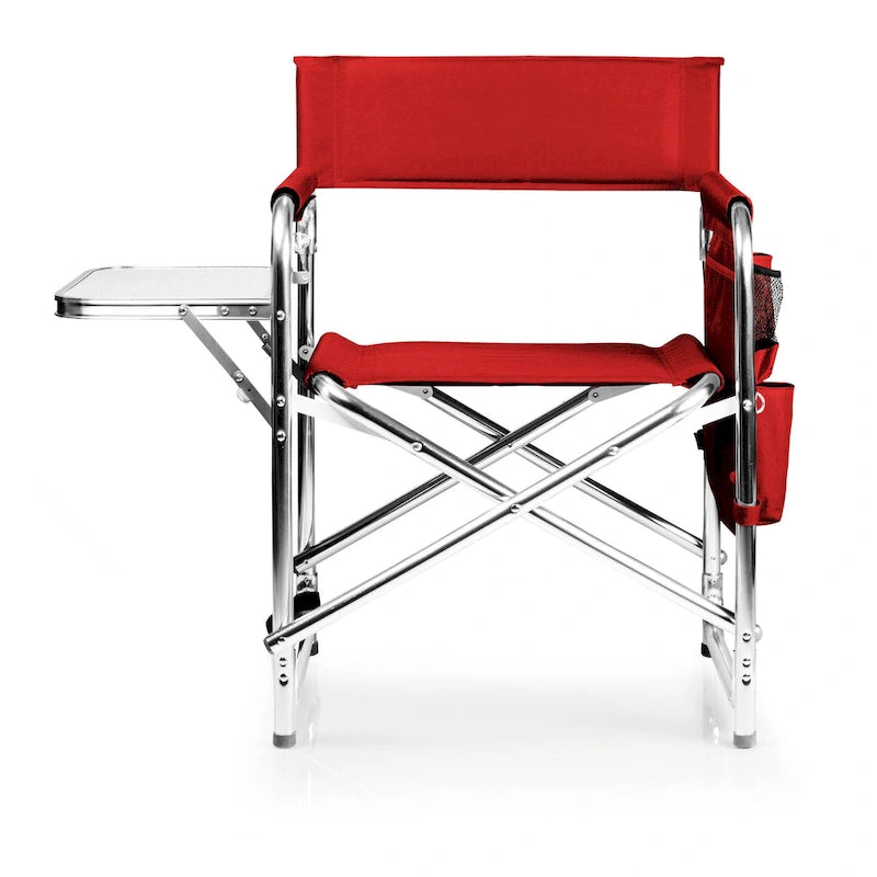 Chaise de sport rouge portable Picnic Time