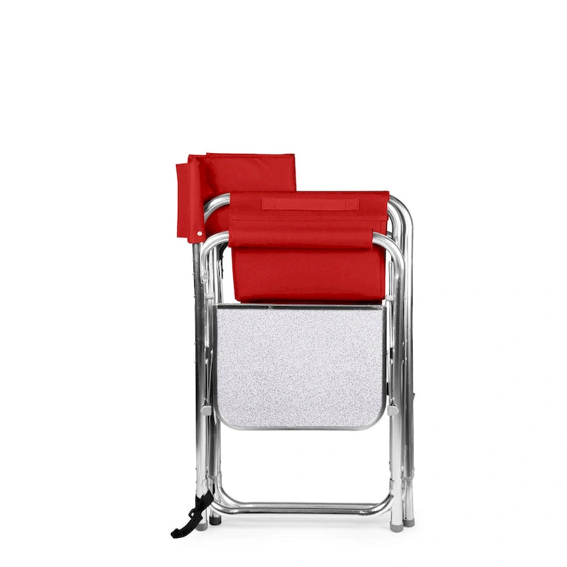 Chaise de sport rouge portable Picnic Time