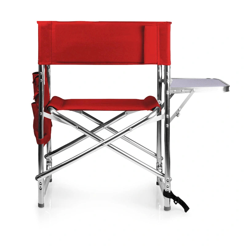 Chaise de sport rouge portable Picnic Time