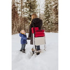 Chaise de sport rouge portable Picnic Time