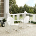 Crosley Griffith 2Pc Rocking Chair Set - 32.25H x 22.5W x 33.13'W