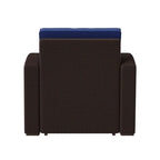 Fauteuil en imitation rotin avec coussin résistant aux intempéries