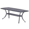 Table basse rectangulaire Saybrook en fonte Havenside Home