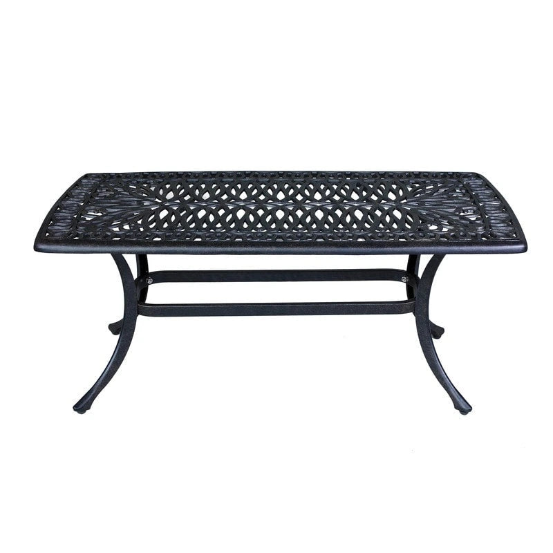 Table basse rectangulaire Saybrook en fonte Havenside Home