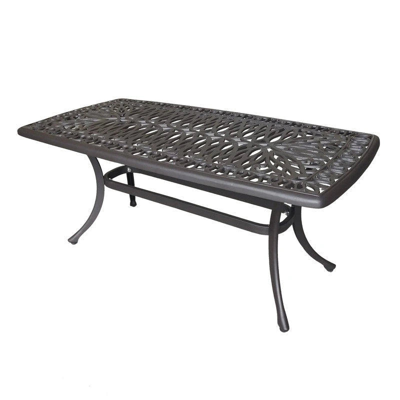 Table basse rectangulaire Saybrook en fonte Havenside Home