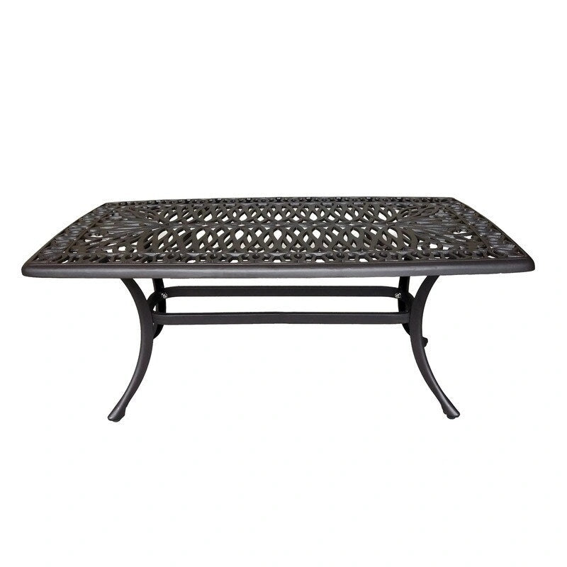 Table basse rectangulaire Saybrook en fonte Havenside Home