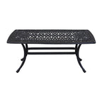 Table basse rectangulaire Saybrook en fonte Havenside Home