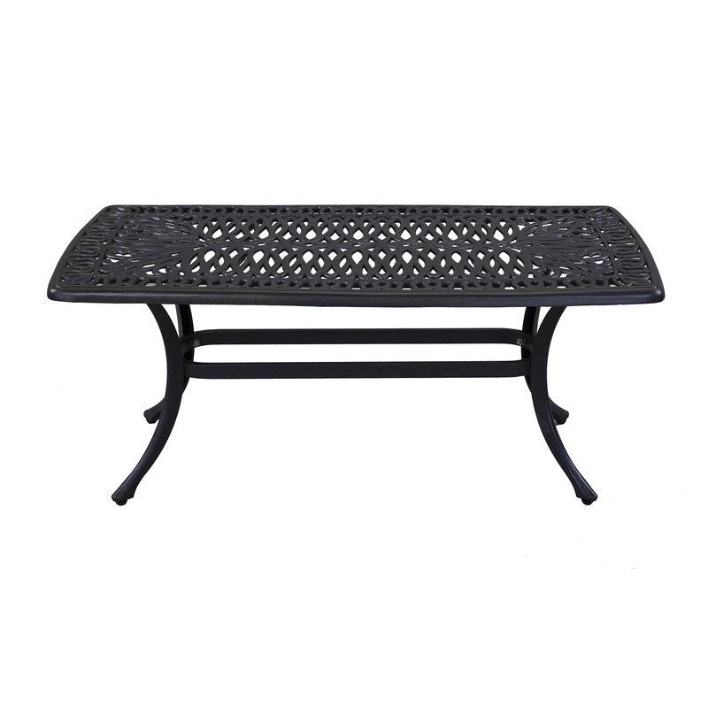 Table basse rectangulaire Saybrook en fonte Havenside Home
