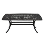 Table basse rectangulaire Saybrook en fonte Havenside Home