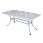 Table basse rectangulaire Saybrook en fonte Havenside Home