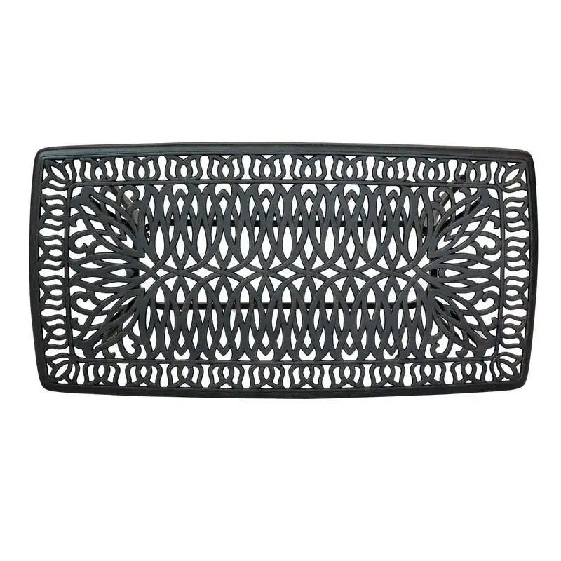 Table basse rectangulaire Saybrook en fonte Havenside Home
