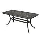 Table basse rectangulaire Saybrook en fonte Havenside Home