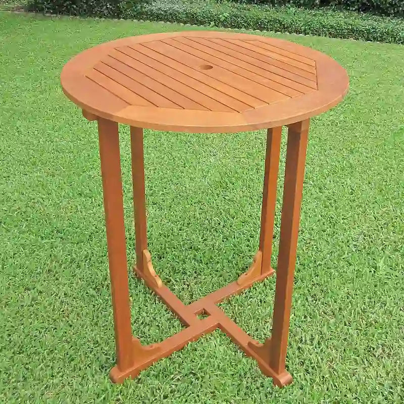 Ensemble de salle à manger de bar Royal Tahiti Lugo 5 pièces pour patio