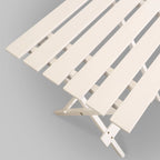 Ensemble de 2 tables d'appoint pliantes et portables en bois massif - 45,7 cm (L) x 34,9 cm (P) x 45,7 cm (H)