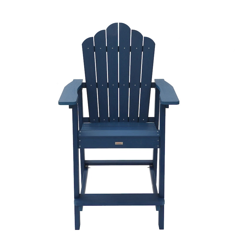Tabouret de bar Adirondack haut d'extérieur (1 pièce)